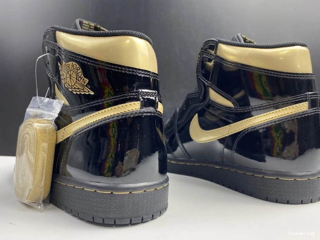 METALLIC GOLD 555088-032 HIGH 1 (2020) JORDAN AIR RETRO BLACK 0712